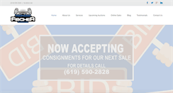 Desktop Screenshot of facauctions.com